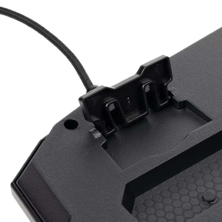 کیبورد گیمینگ هیسکا مدل HX-KEG400 RGB، سوییچ ممبران، Full-Size نورپردازی RGB اتصال USB گیمینگ
