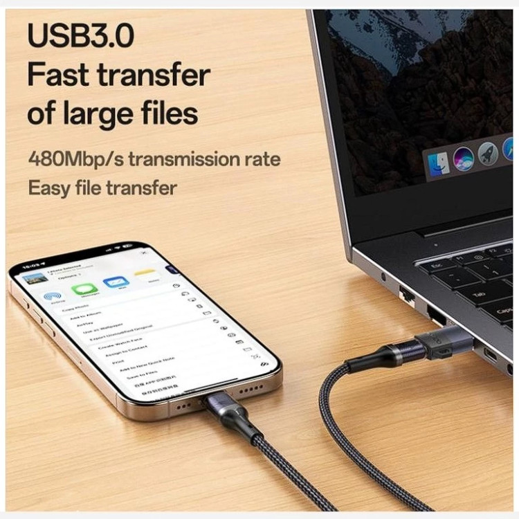 مبدل Type-C به USB یسیدو Yesido GS34 تایپ سی به یو اس بی OTG
