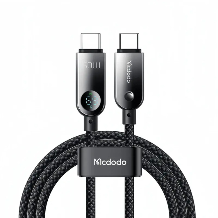 کابل شارژ سریع و انتقال داده و اطلاعات مک دودو Mcdodo طول 1.2 USB C به USB C مدل CA478 اصلی