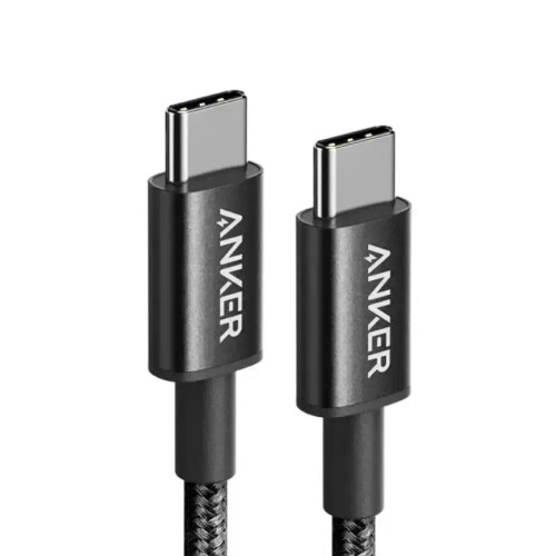 کابل شارژ انکر USB-C به USB-C انکر A8752 طول 1 متر توان 60 وات اصلی NEW