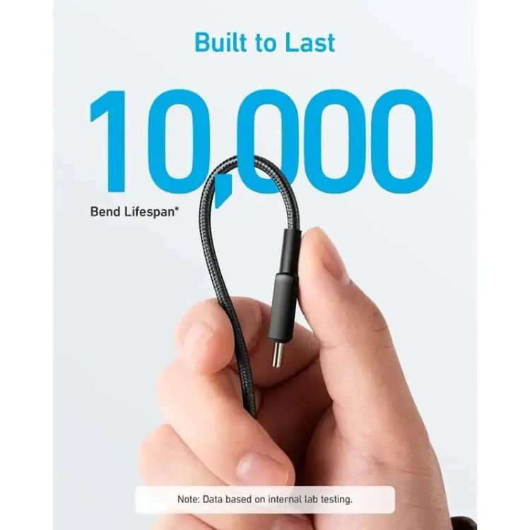 کابل شارژ انکر USB-C به USB-C انکر A8752 طول 1 متر توان 60 وات اصلی NEW