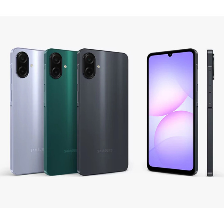 گوشی موبایل سامسونگ مدل Galaxy A07 4G دو سیم کارت حافظه 64 گیگابایت و رم 4 گیگابایت چین سبز تیره - 18 ماه گارانتی شرکتی و 3 سال پشتیبانی پس از فروش