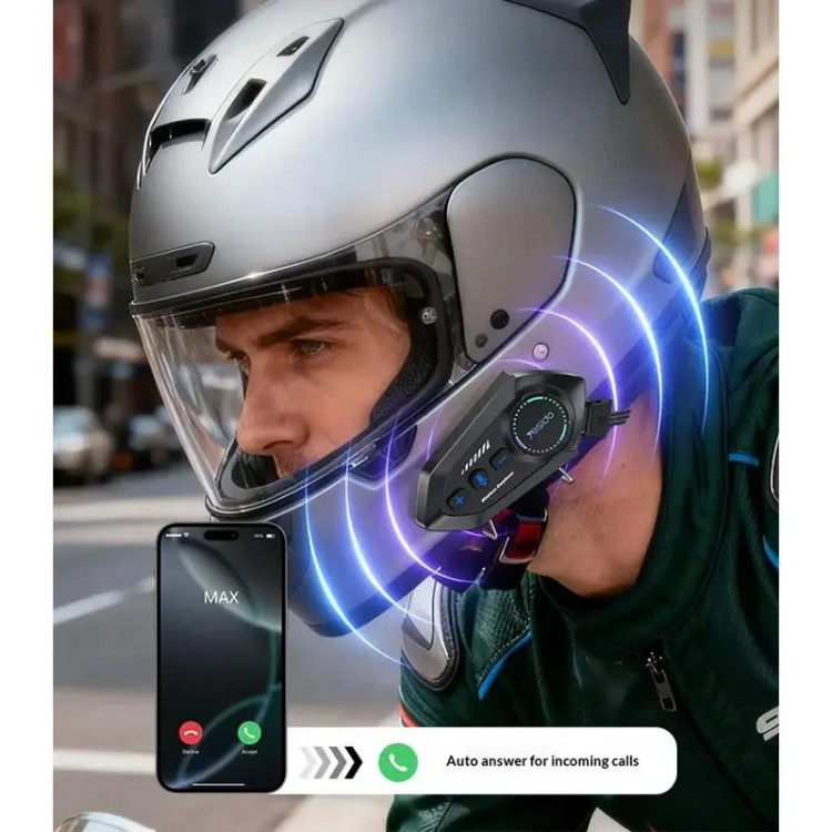 هدست بلوتوثی کلاه کاسکت یسیدو مدل IPX6 VC19