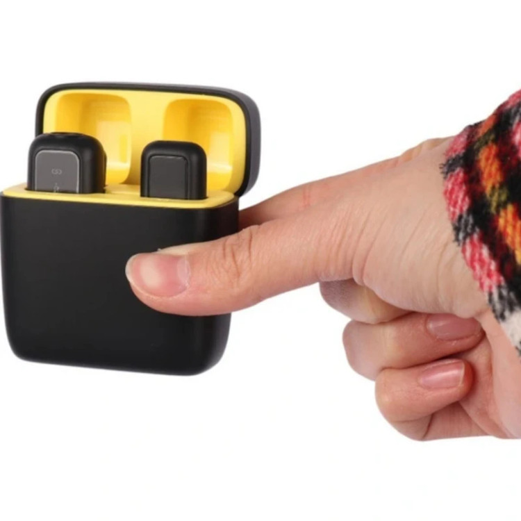 میکروفن بی سیم گرین لاین مدل GM-65X type C ظبط صدا و تولید محتوا با 36 ماه گارانتی