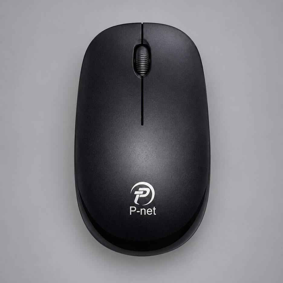 ماوس بی‌سیم وایرلس پی‌نت مدل P-Net Z-1000 | سبک، خوش‌دست و اقتصادی